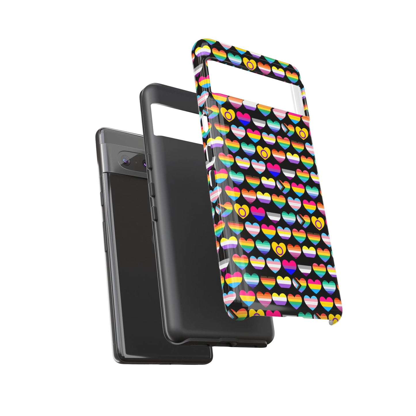 “heart of diversity" – bold edition – android tough phone case
