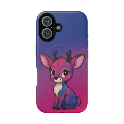 “Bi-Design” – Bisexual Pride Doe MagSafe® iPhone Tough Case