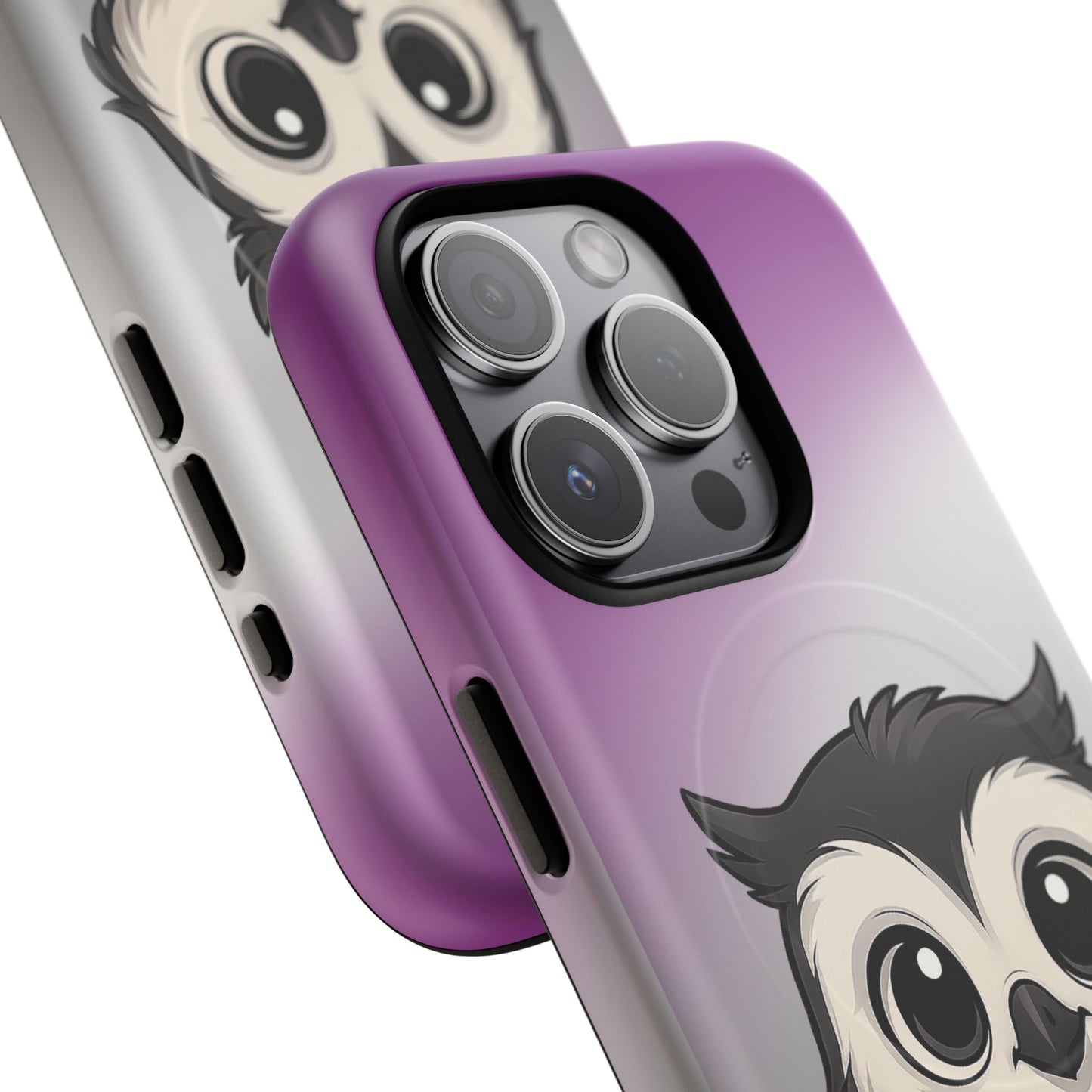 "ace-wise" – asexual pride owl magsafe® iphone tough case