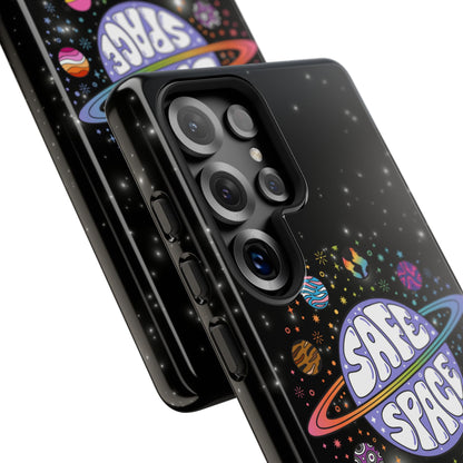 "Safe Space" LGBTQIA+ Pride Galaxy Android Tough Phone Case