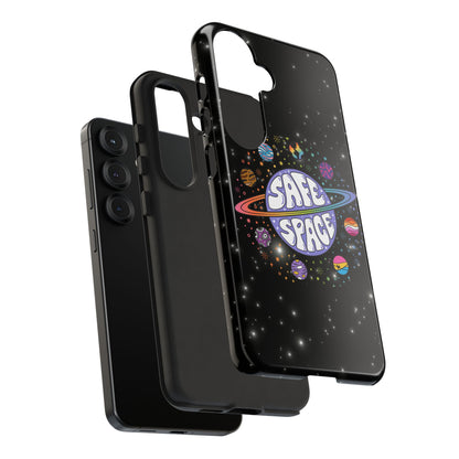 "Safe Space" LGBTQIA+ Pride Galaxy Android Tough Phone Case