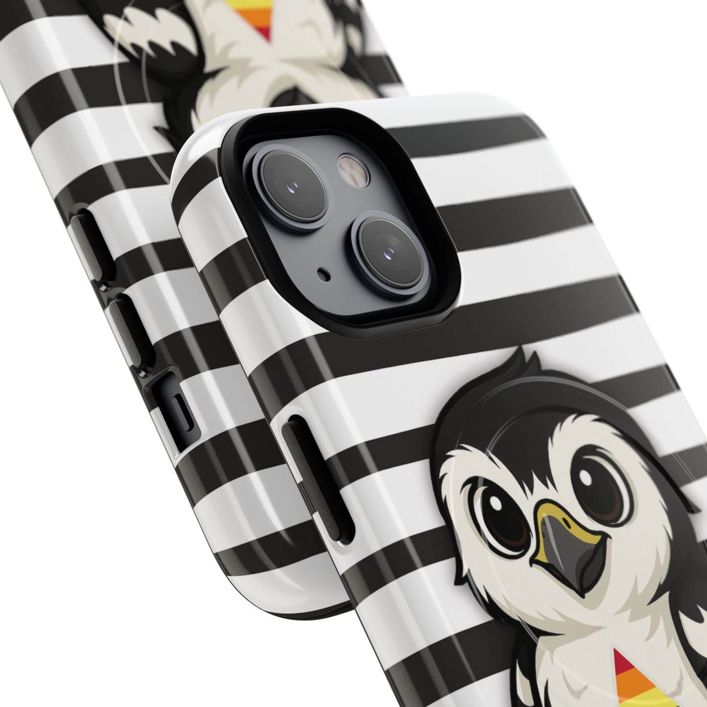 "fly with pride" – lgbtqia+ ally pride hawk magsafe® iphone tough case