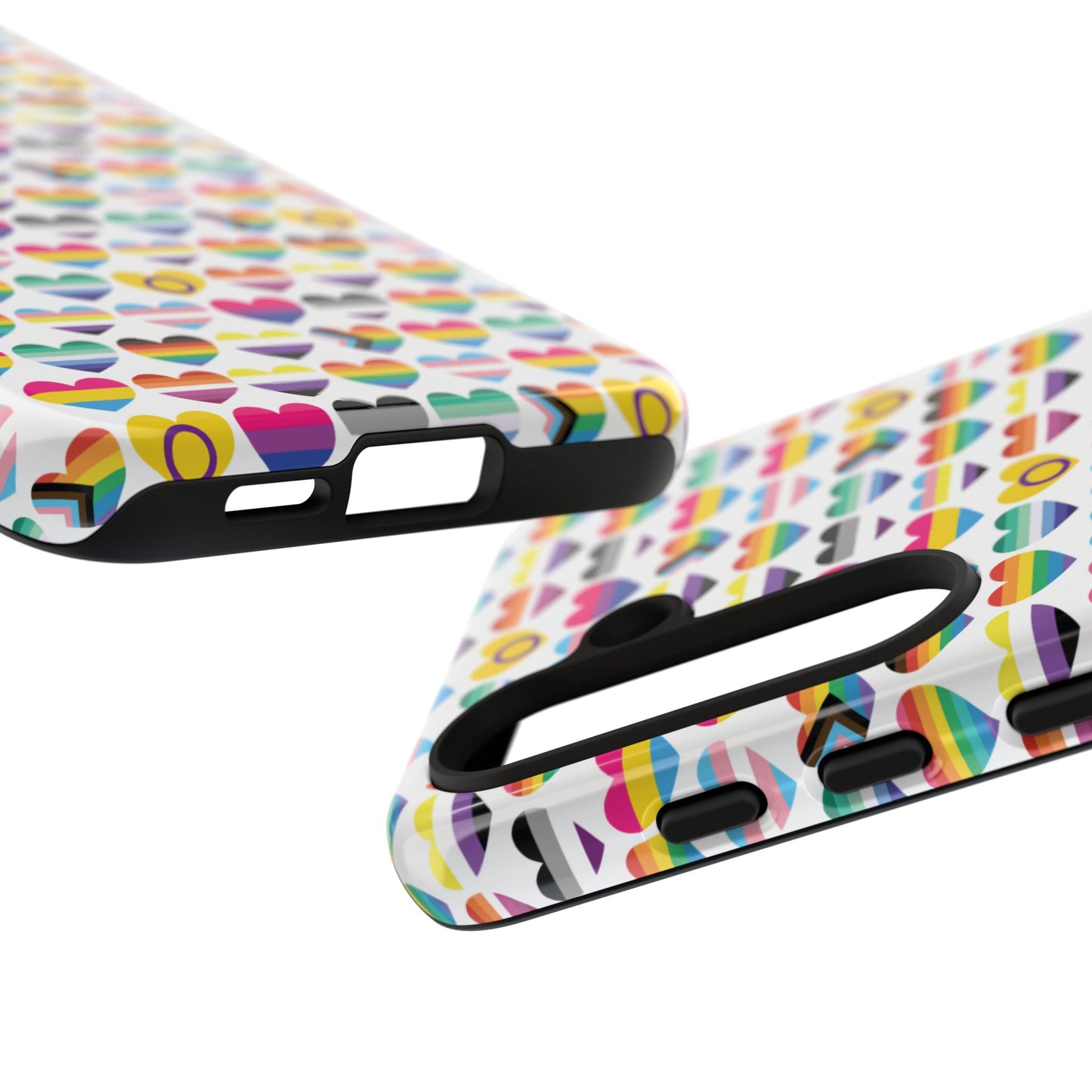 “heart of diversity" – bright edition – android tough phone case