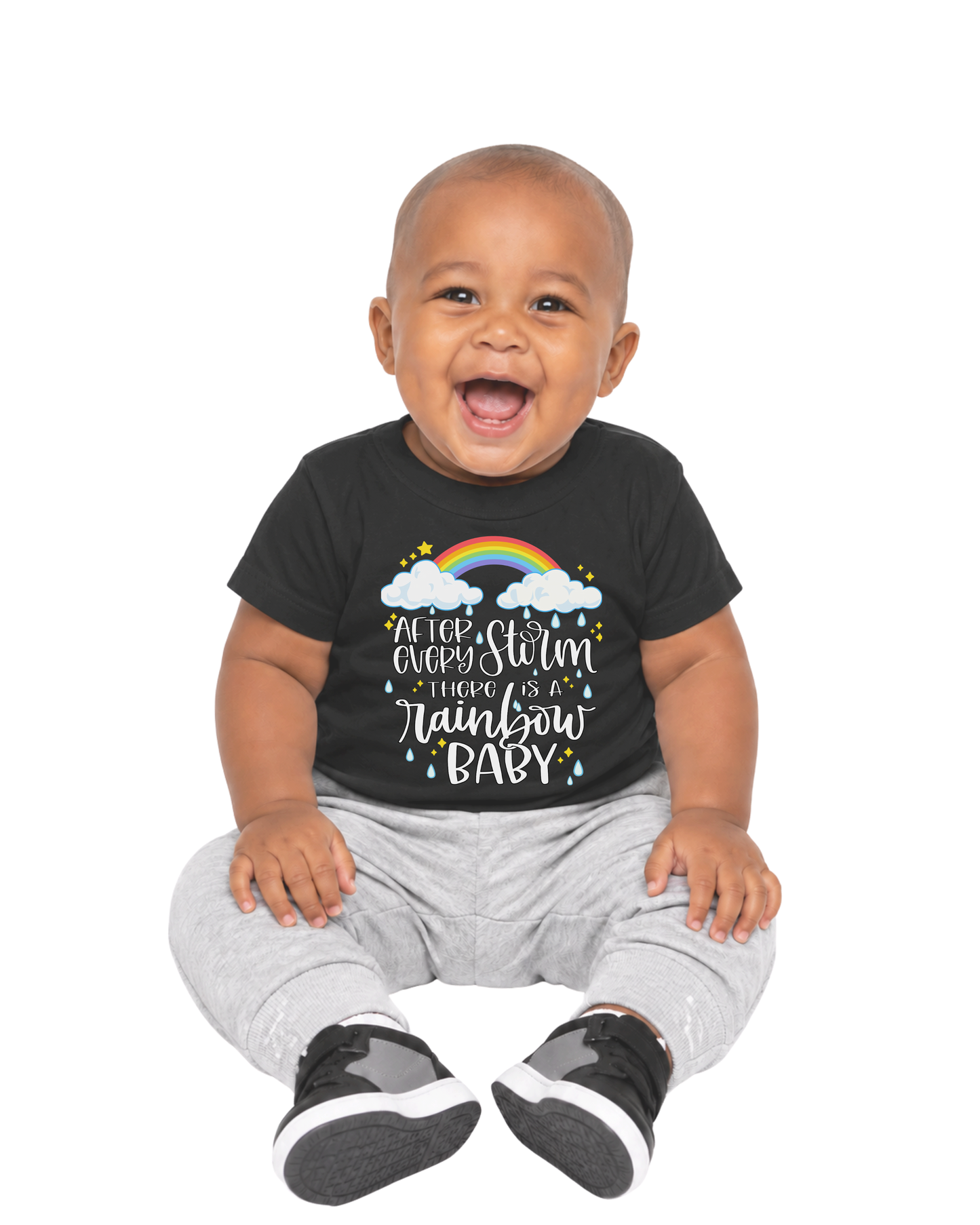 “after every storm” baby jersey t-shirt