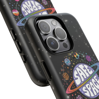"Safe Space" LGBTQIA+ Pride Galaxy MagSafe® iPhone Case