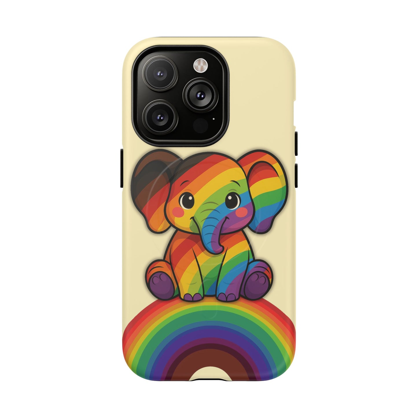 "jumbo joy" – philadelphia pride elephant magsafe® iphone tough case