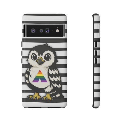 "Fly with Pride" – LGBTQIA+ Ally Pride Hawk Android Tough Phone Case