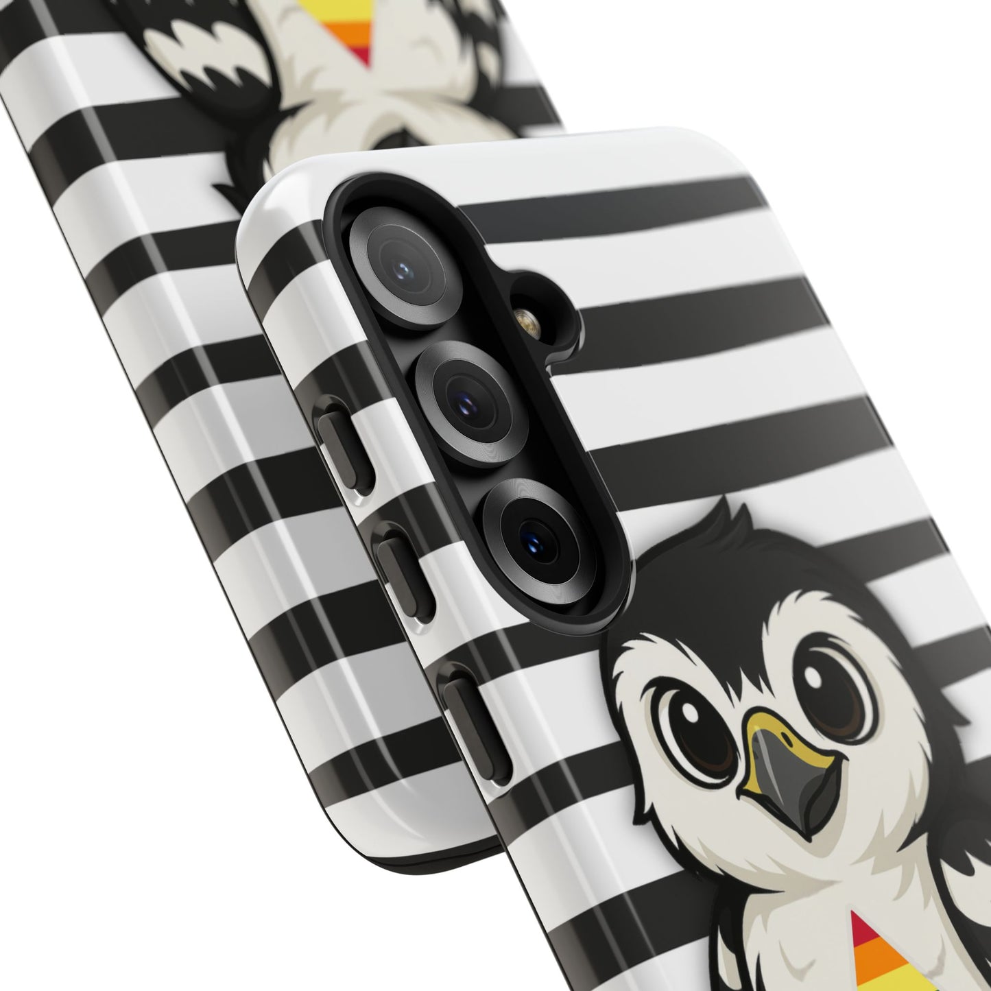 "fly with pride" – lgbtqia+ ally pride hawk android tough phone case