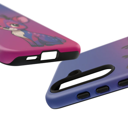 “Bi-Design” – Bisexual Pride Doe Android Tough Phone Case