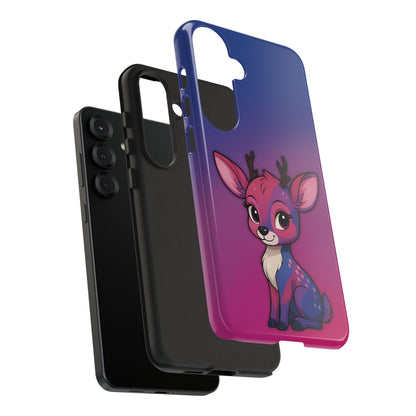 “Bi-Design” – Bisexual Pride Doe Android Tough Phone Case