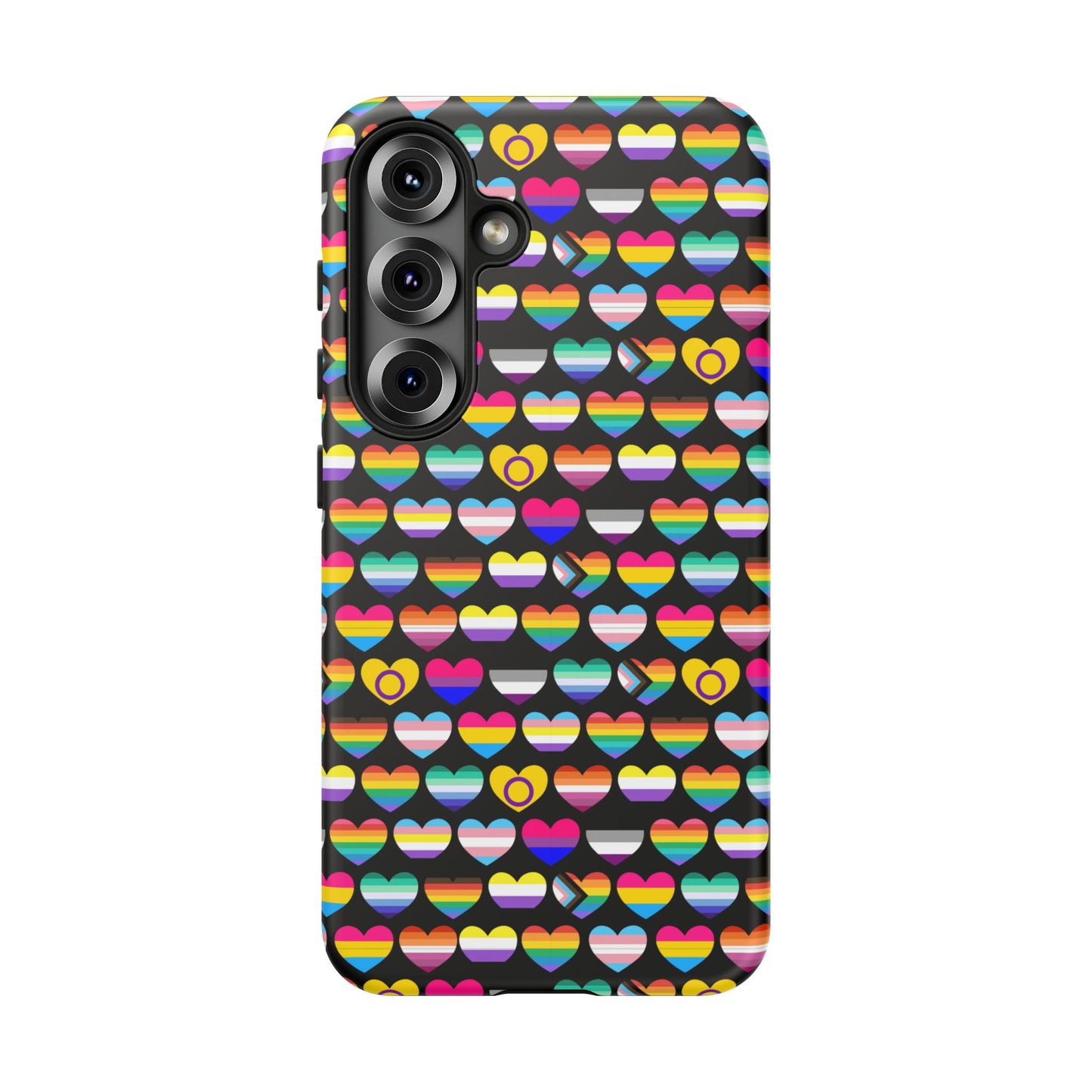 “heart of diversity" – bold edition – android tough phone case