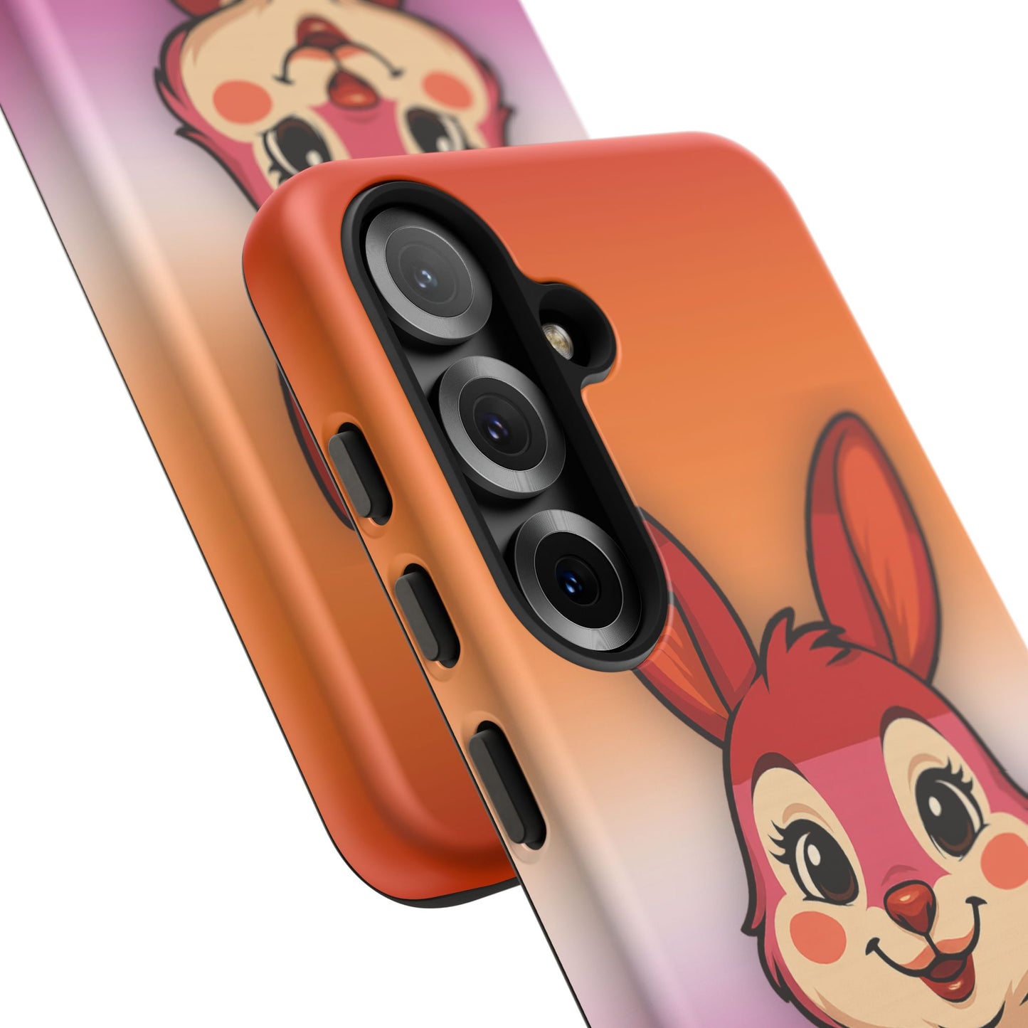 "hare to slay" – lesbian [femme] bunny android tough phone case