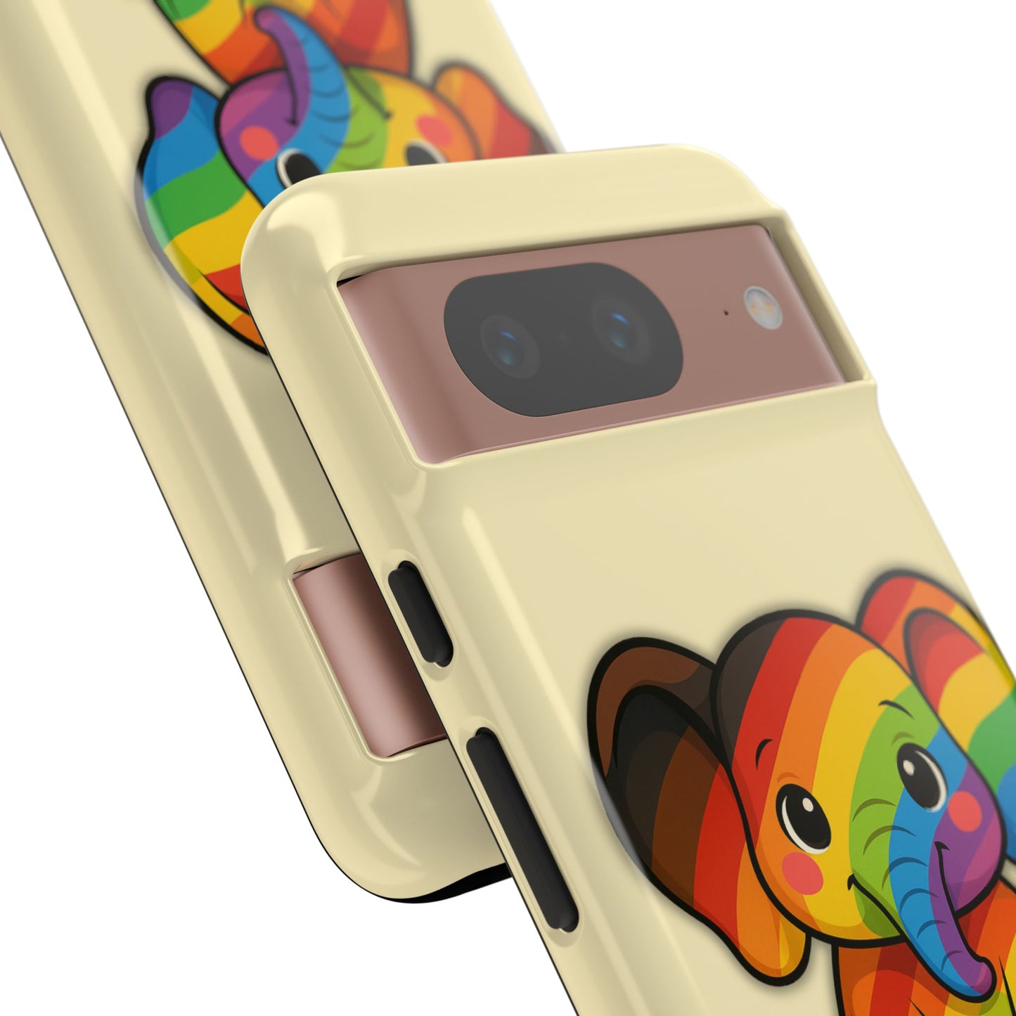 "jumbo joy" – philadelphia pride elephant android tough phone case