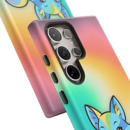 "Queer as a Fox" – Queer Pride Fox Android Tough Phone Case