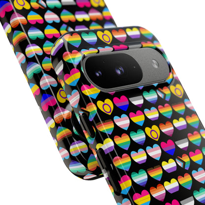 “Heart of Diversity" – Bold Edition – Android Tough Phone Case