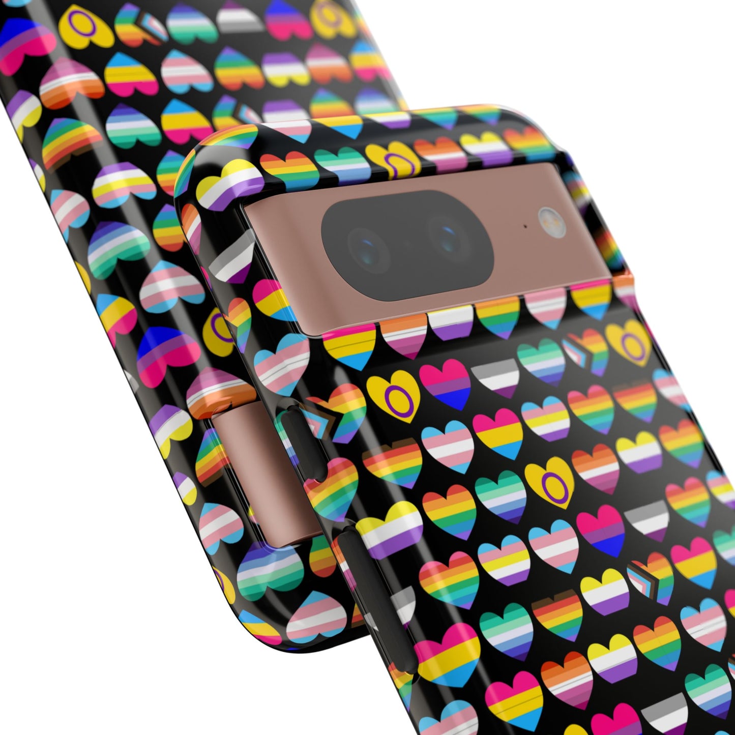 “heart of diversity" – bold edition – android tough phone case
