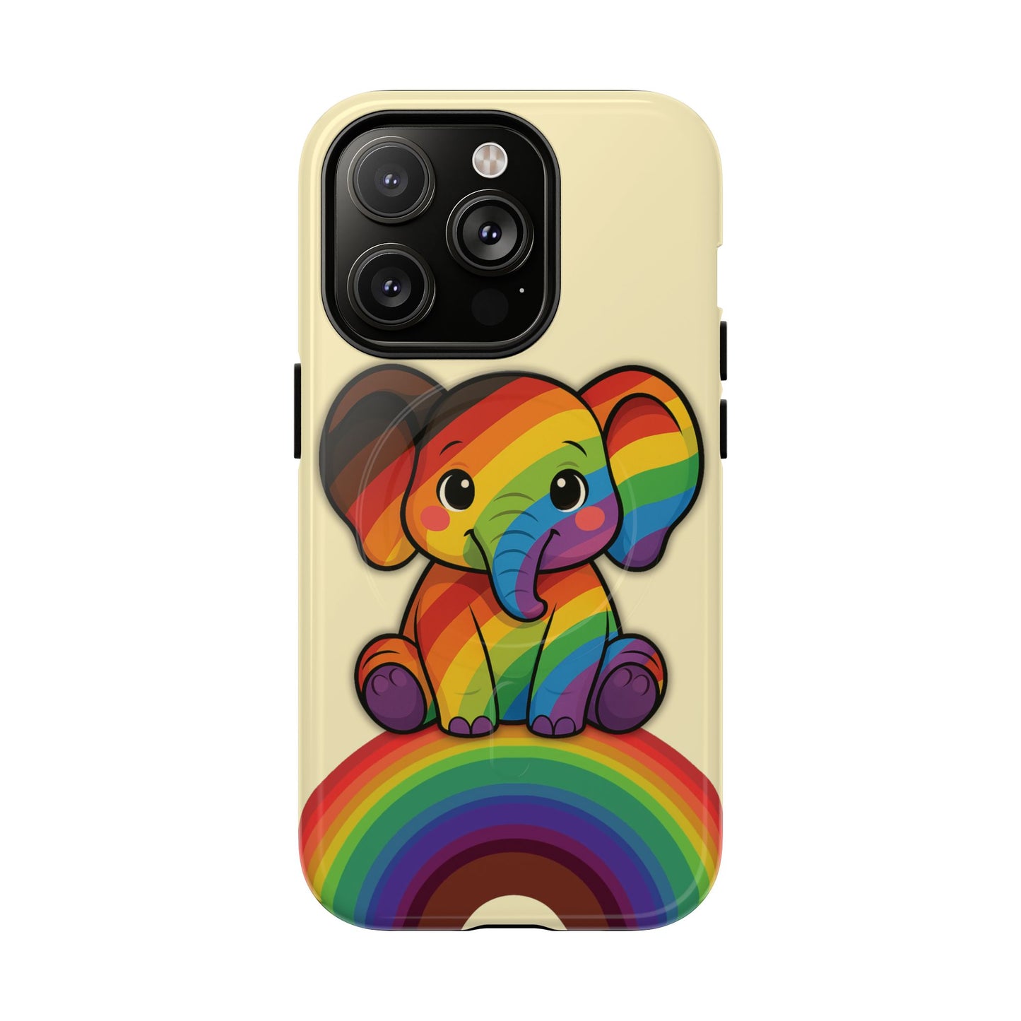 "jumbo joy" – philadelphia pride elephant magsafe® iphone tough case