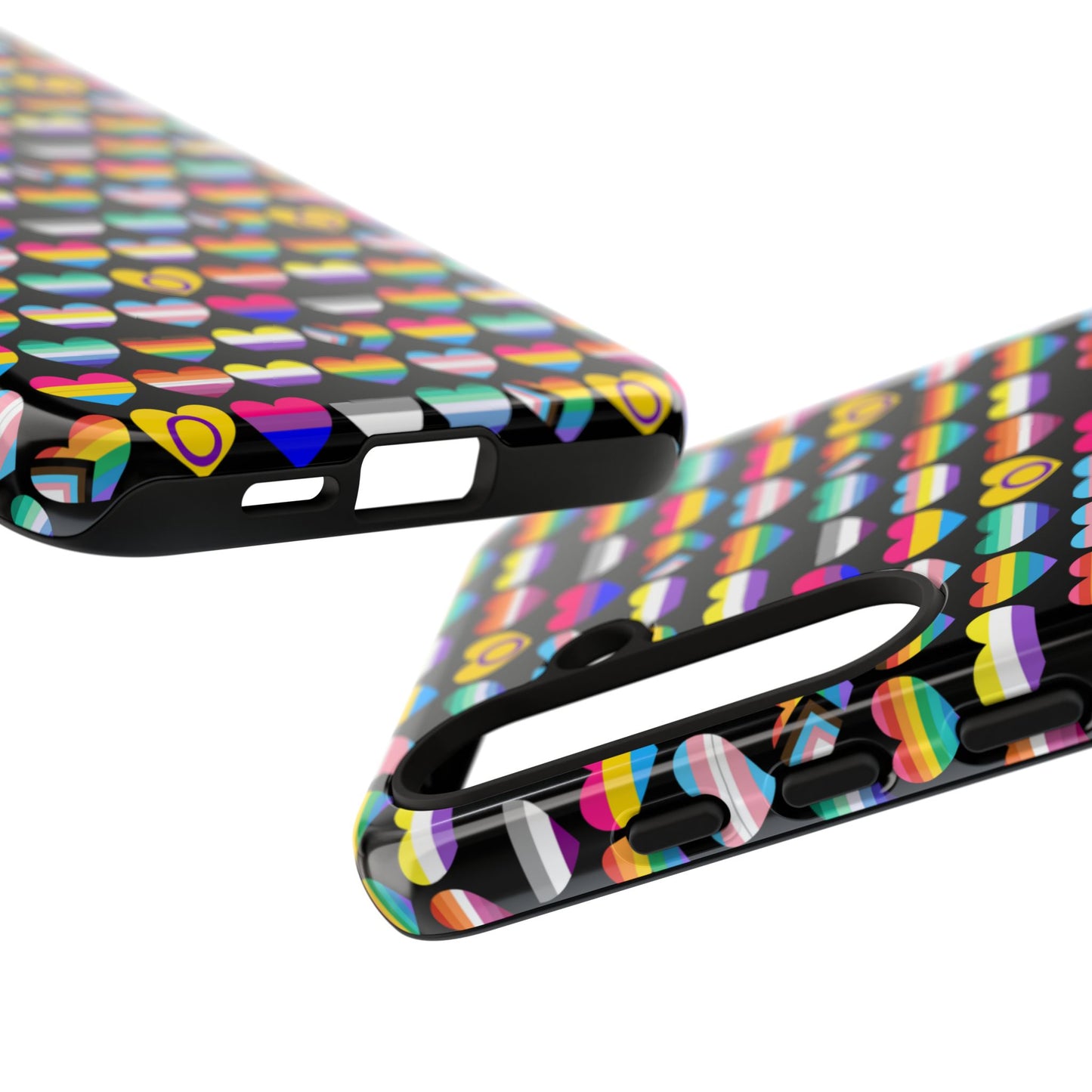 “heart of diversity" – bold edition – android tough phone case