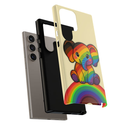 "Jumbo Joy" – Philadelphia Pride Elephant Android Tough Phone Case
