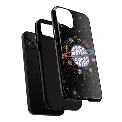 "Safe Space" LGBTQIA+ Pride Galaxy MagSafe® iPhone Case