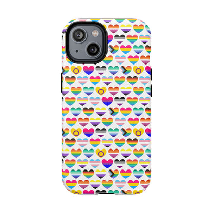 “Heart of Diversity” – Bright Edition – MagSafe® iPhone Tough Case