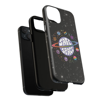 "Safe Space" LGBTQIA+ Pride Galaxy MagSafe® iPhone Case