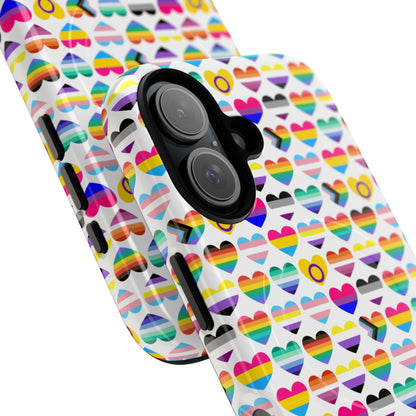 “Heart of Diversity” – Bright Edition – MagSafe® iPhone Tough Case