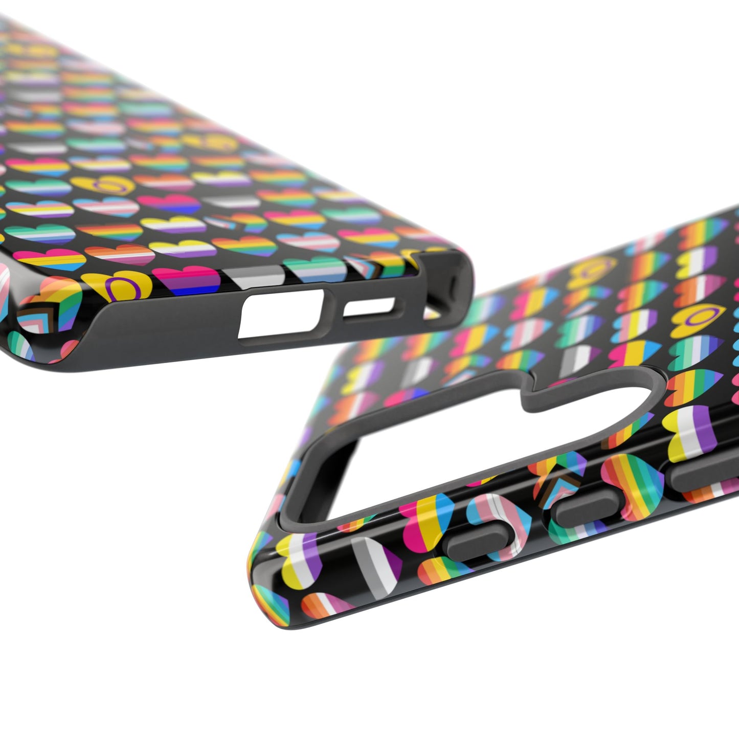 “heart of diversity" – bold edition – android tough phone case