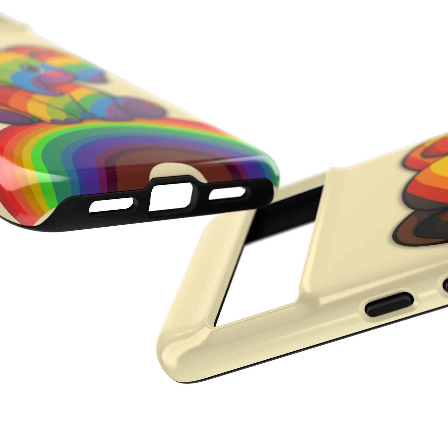 "jumbo joy" – philadelphia pride elephant android tough phone case
