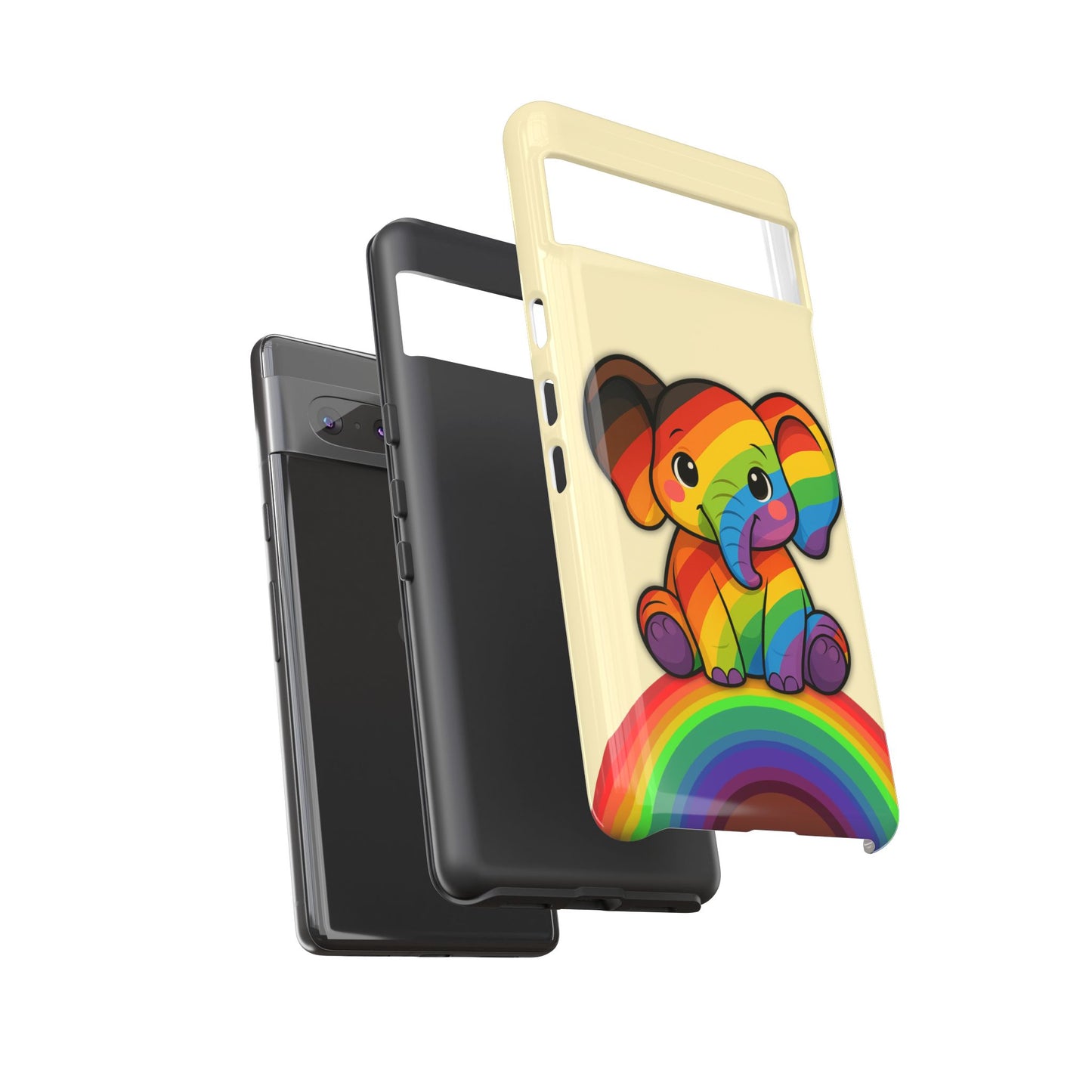 "jumbo joy" – philadelphia pride elephant android tough phone case