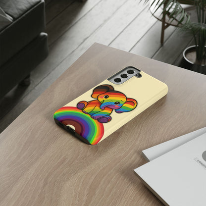 "Jumbo Joy" – Philadelphia Pride Elephant Android Tough Phone Case