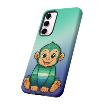 "Monkey Love" – Gay [MLM] Pride Android Tough Phone Case