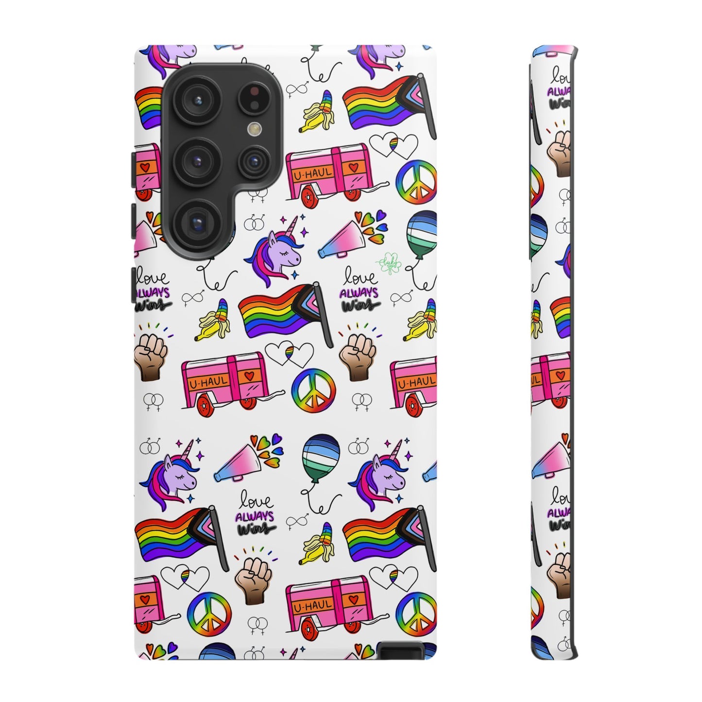 "identity mix" lgbtqia+ collage android tough phone case