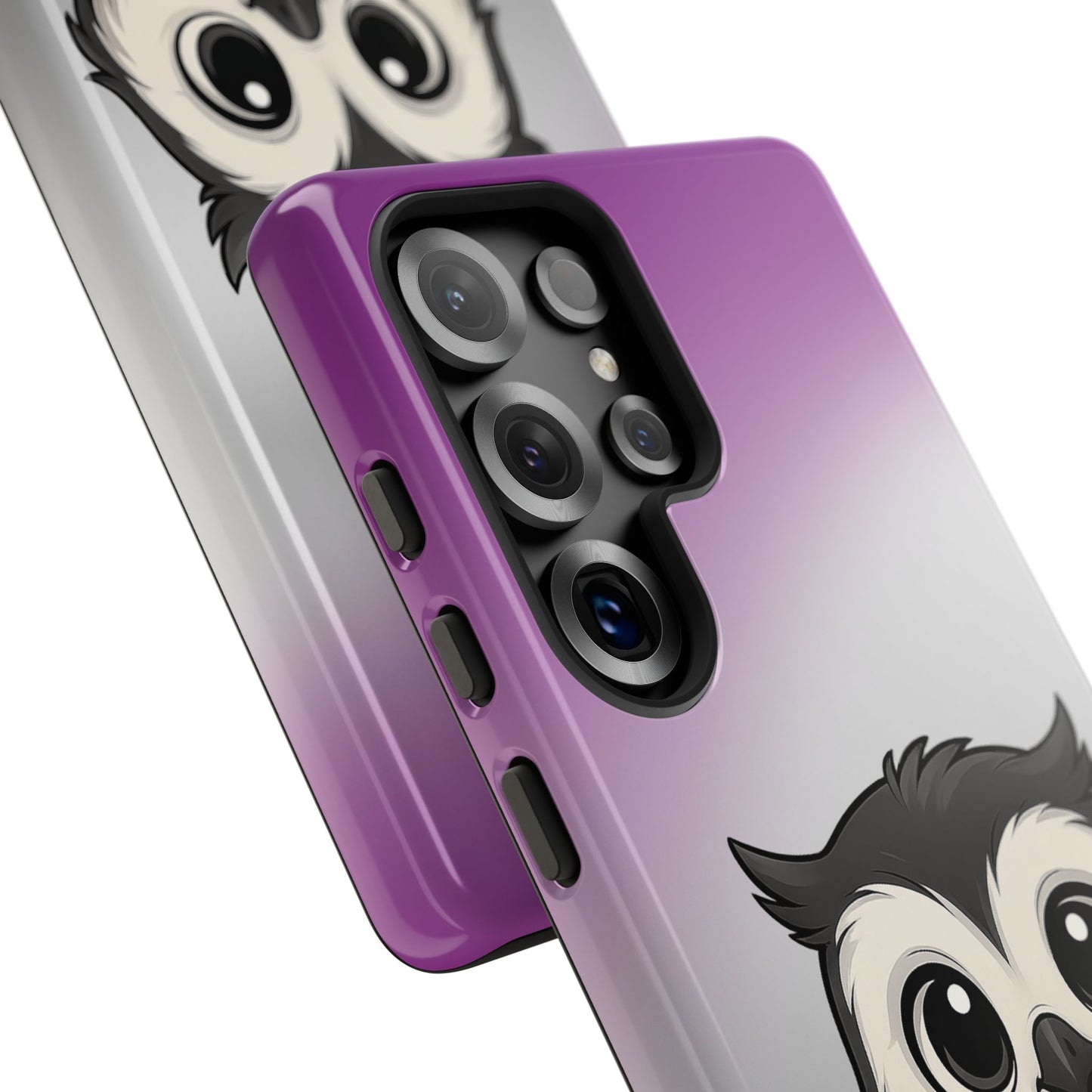 "ace-wise" – asexual pride owl android tough phone case