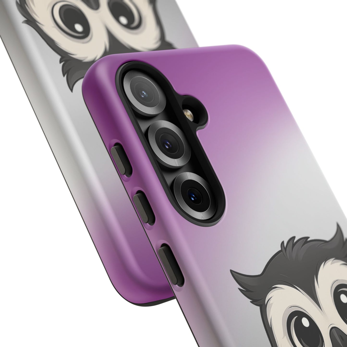 "ace-wise" – asexual pride owl android tough phone case