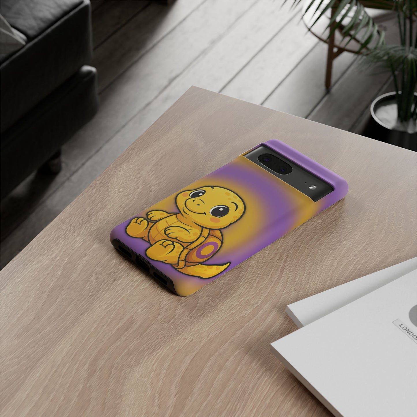 "intershell" – intersex pride turtle android tough phone case