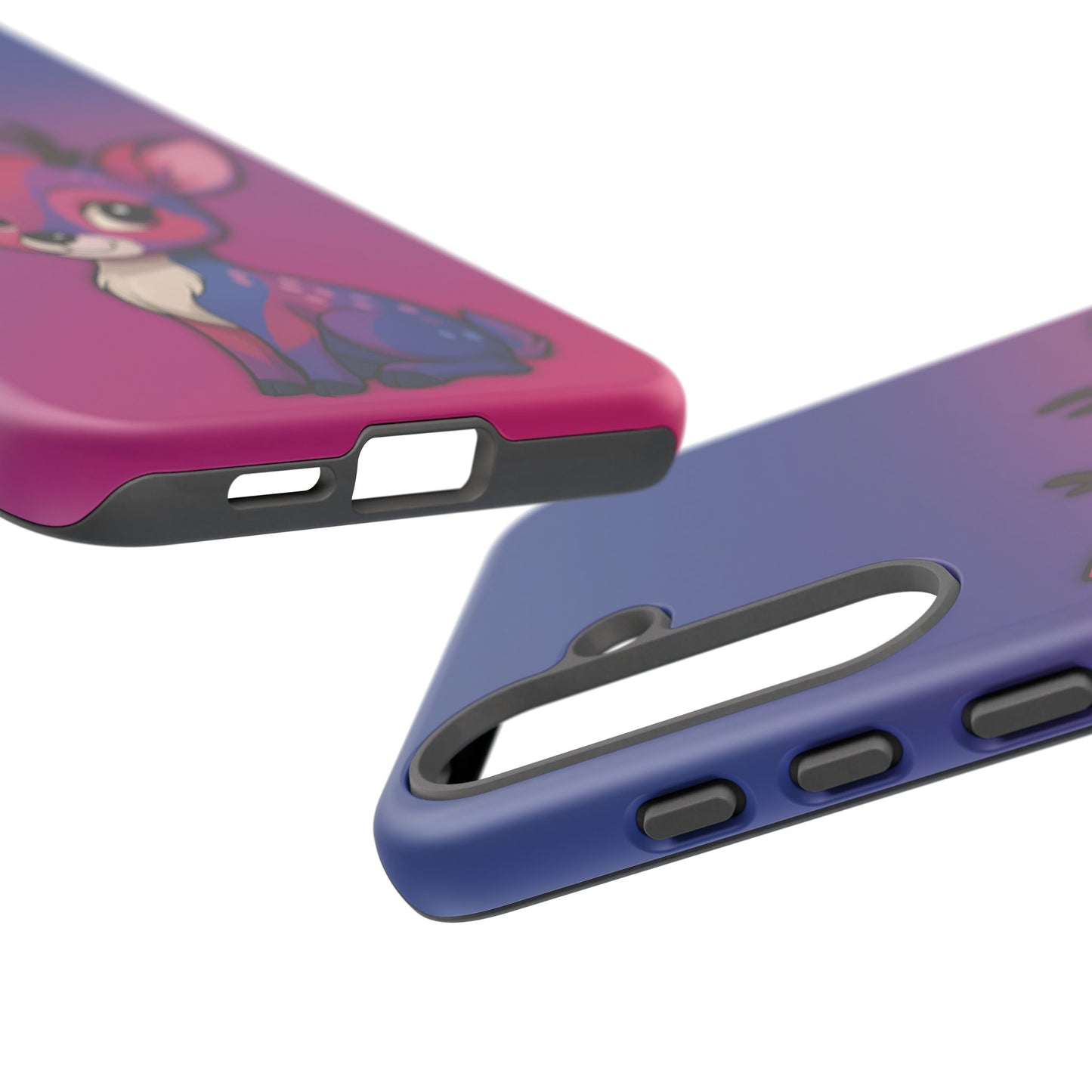 “bi-design” – bisexual pride doe android tough phone case