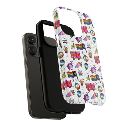 “Identity Mix” LGBTQIA+ Collage MagSafe® Tough iPhone Case