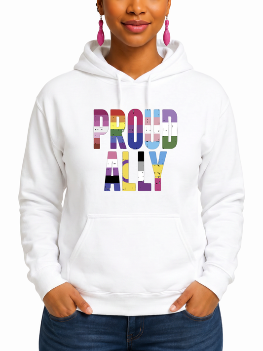 Proud Ally Unisex Hoodie – Ally Collection