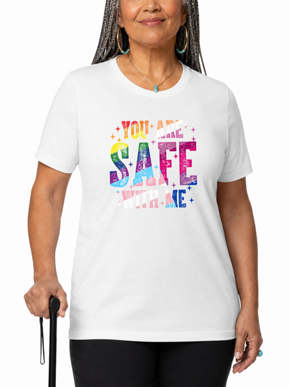 You Are Safe With Me Unisex T-Shirt – Ally Collection