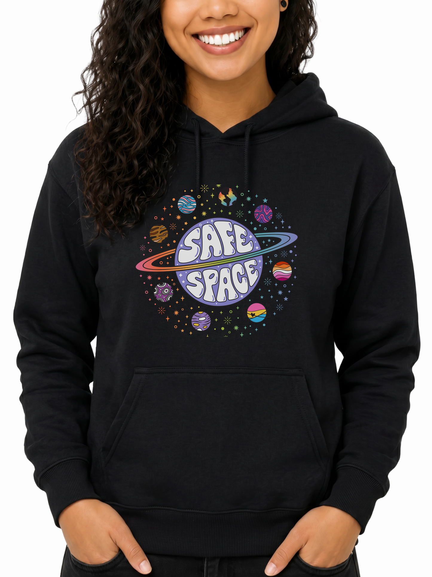 safe space unisex hoodie – the ally collection