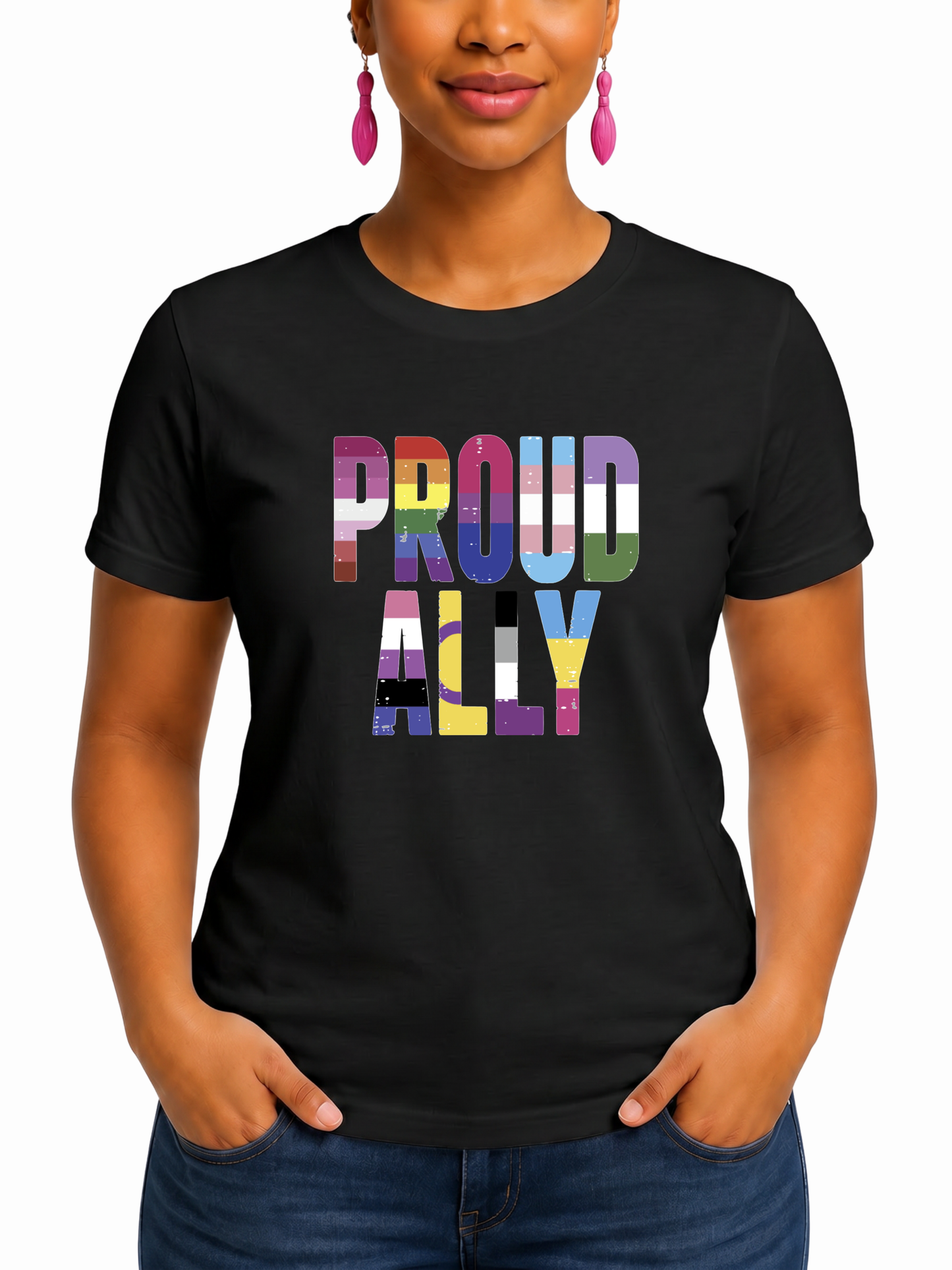 proud ally unisex t-shirt – ally collection