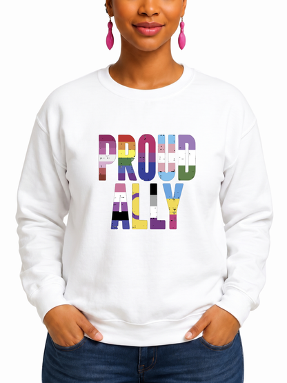 Proud Ally Unisex Sweatshirt – Ally Collection