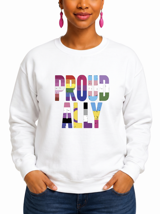 Proud Ally Unisex Sweatshirt – Ally Collection