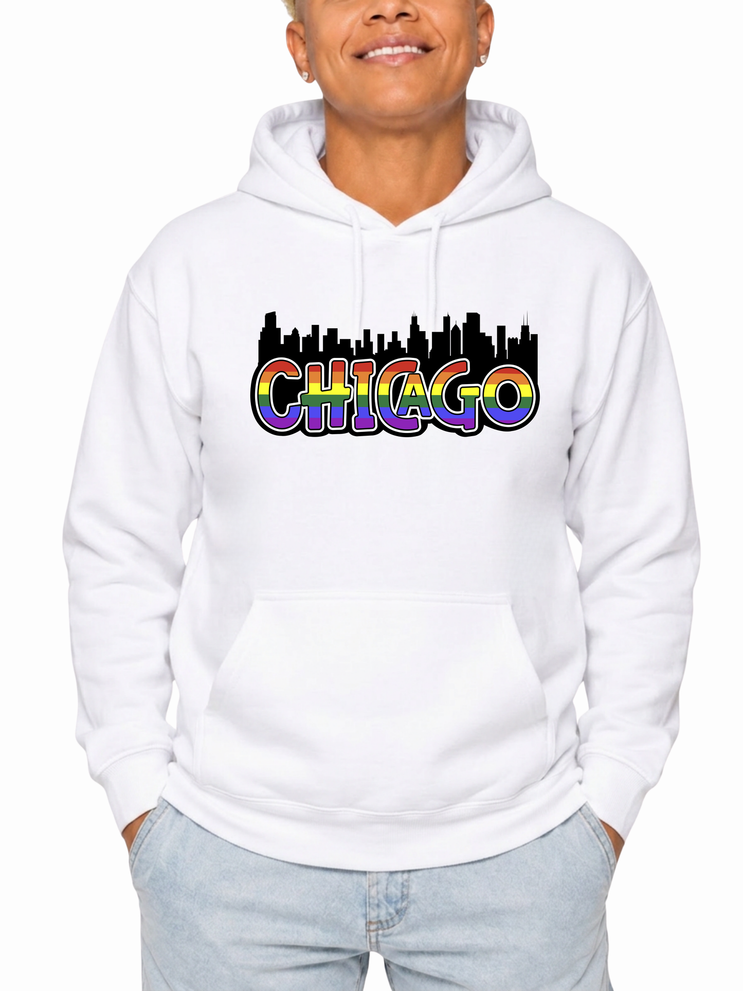 chicago pride unisex hoodie – citywide pride collection