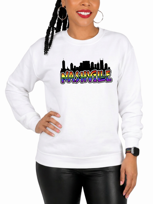 NASHVILLE Pride Unisex Sweatshirt – Citywide Pride Collection