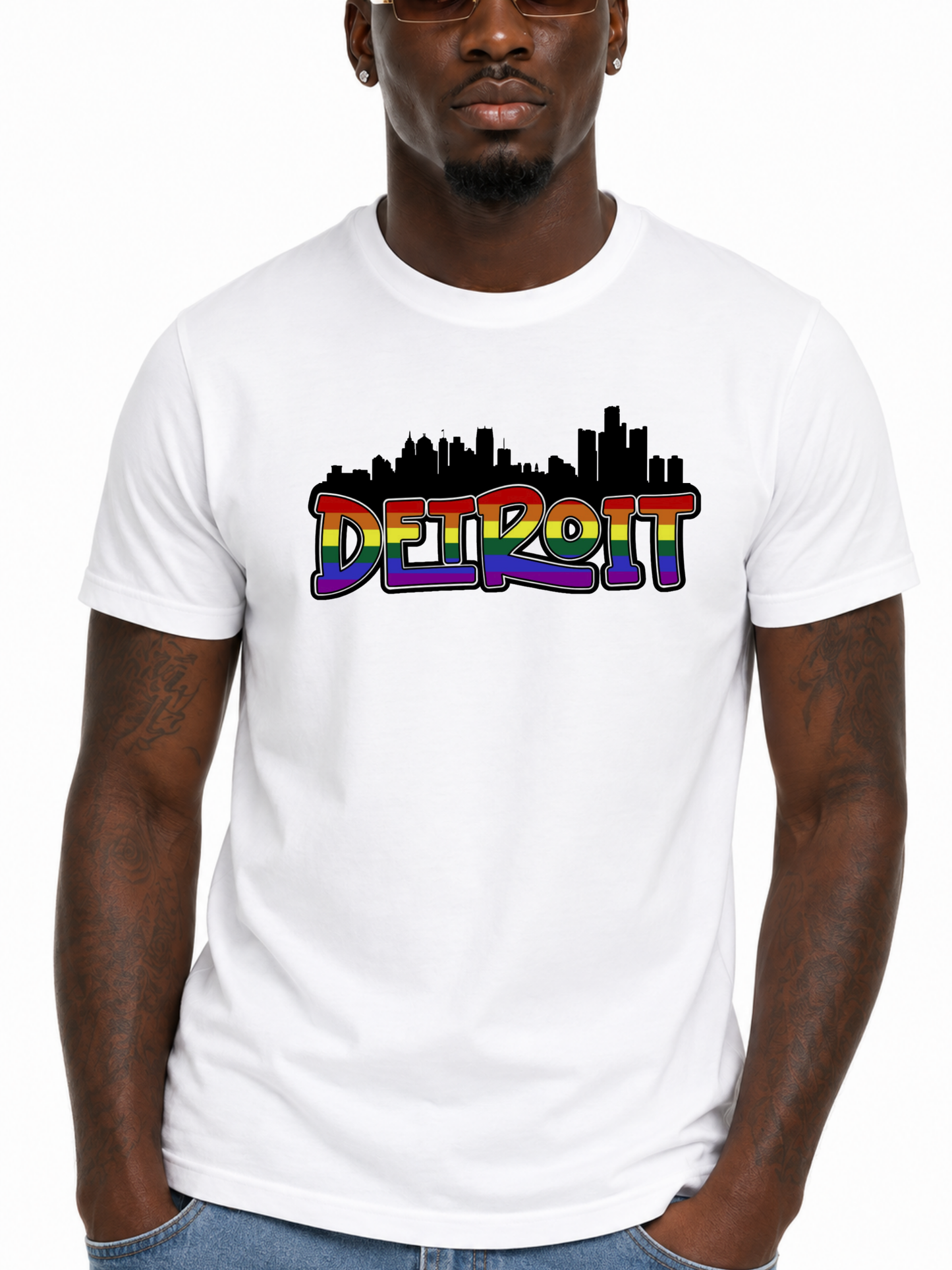 detroit pride unisex t-shirt – citywide pride collection