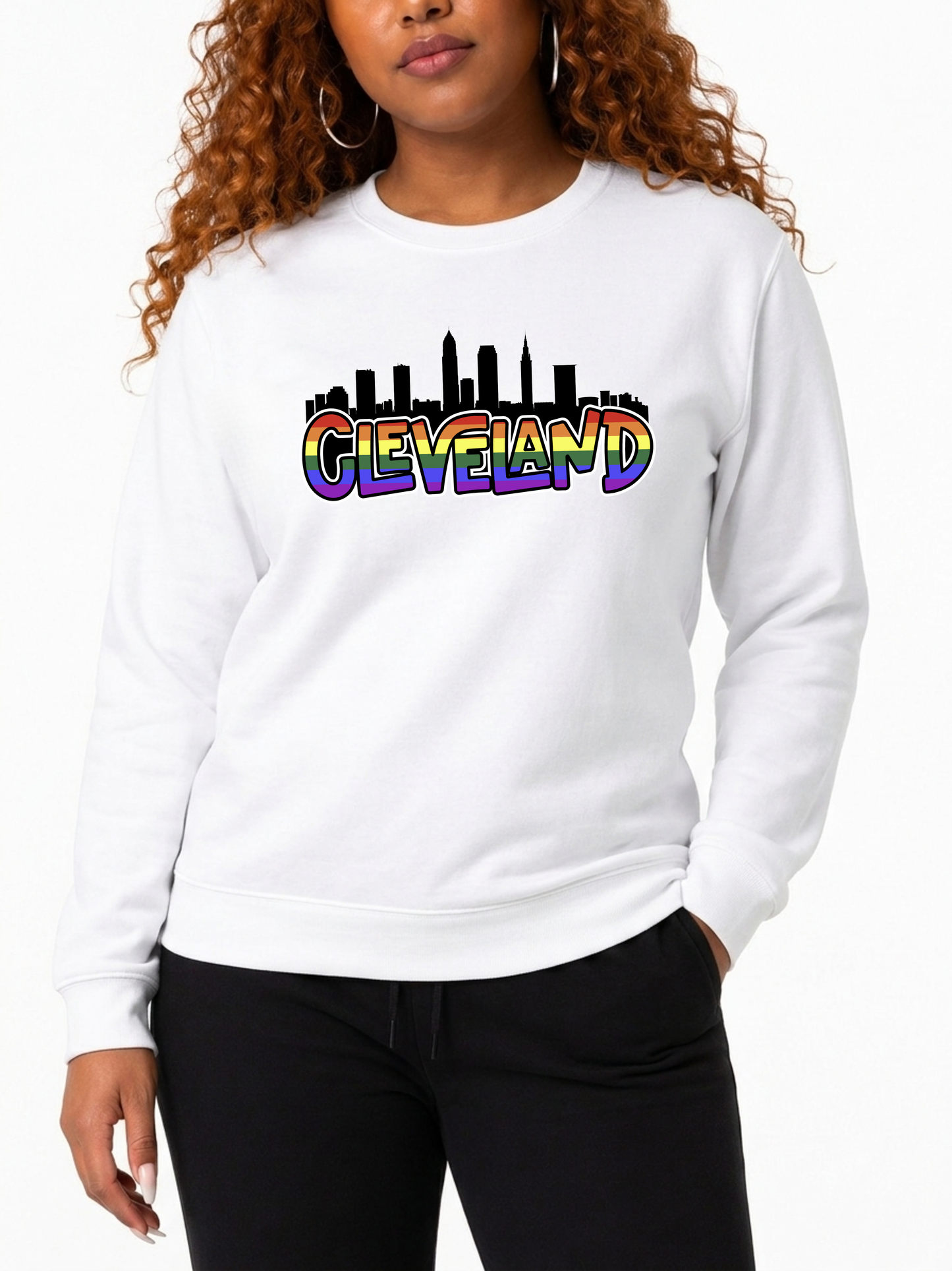 cleveland pride unisex sweatshirt – citywide pride collection