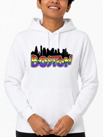 BOSTON Pride Unisex Hoodie – Citywide Pride Collection