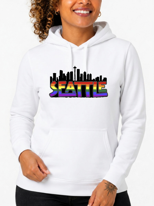 SEATTLE Pride Unisex Hoodie – Citywide Pride Collection